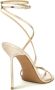 Paris Texas Gouden spiegelvetersandalen met pinhak Yellow Dames - Thumbnail 4