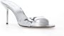 Paris Texas Heeled Mules Gray Dames - Thumbnail 3