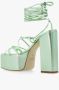 Paris Texas Groene leren sandalen met hak Green Dames - Thumbnail 6