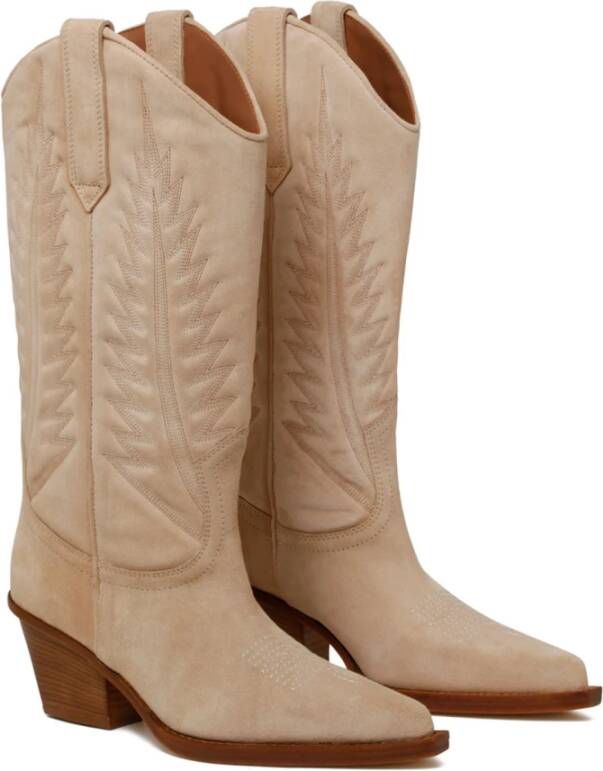 Paris Texas High Boots Beige Dames