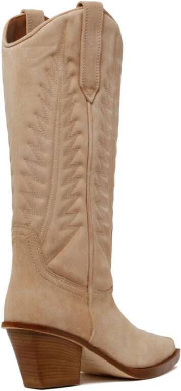 Paris Texas High Boots Beige Dames