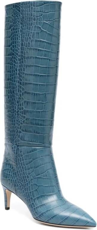 Paris Texas High Boots Blue Dames