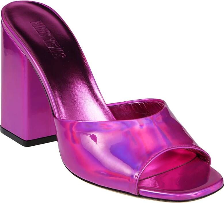 Paris Texas Hoge hak sandalen met Prisma Fuchsia Anja stijl Paars Dames