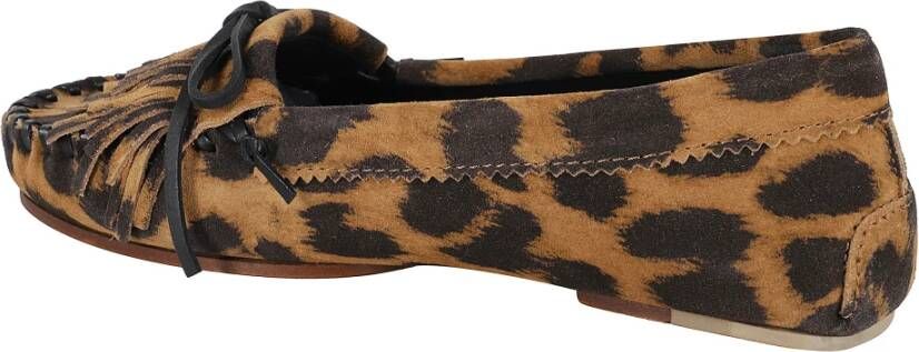 Paris Texas Klassieke Leren Loafer Schoen Brown Dames