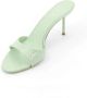 Paris Texas Lakleren Stiletto Sandalen Green Dames - Thumbnail 4