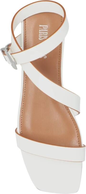 Paris Texas Lauren leren sandalen White Dames