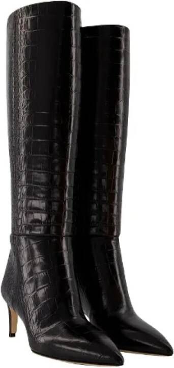 Paris Texas Leather boots Black Dames