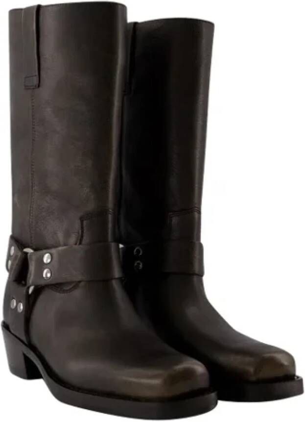 Paris Texas Leather boots Black Dames