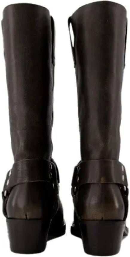 Paris Texas Leather boots Black Dames