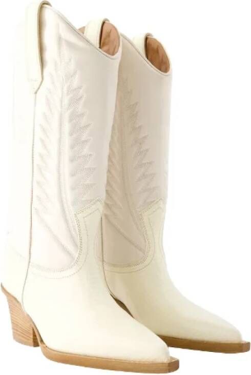 Paris Texas Leather boots White Dames