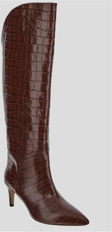 Paris Texas Leren Gaia Boot Brown Dames