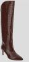 Paris Texas Leren Gaia Boot Brown Dames - Thumbnail 1