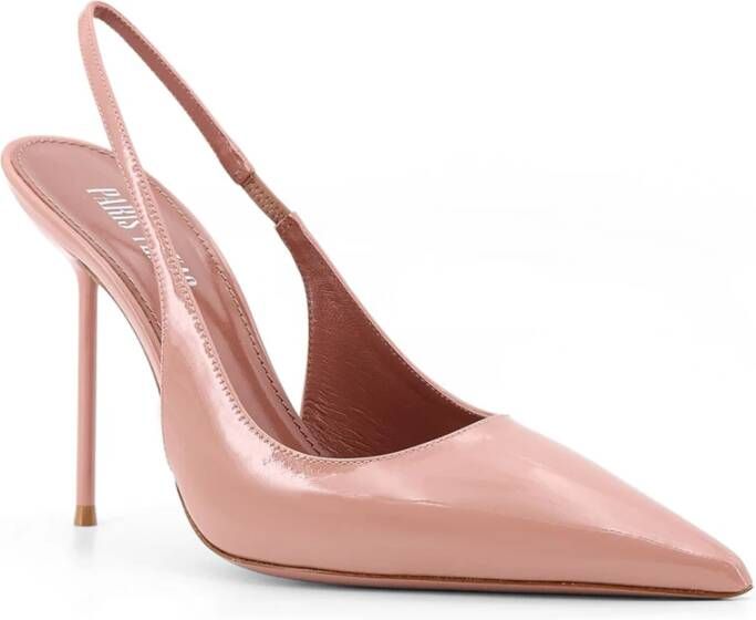 Paris Texas Leren slingback stilettohak Pink Dames