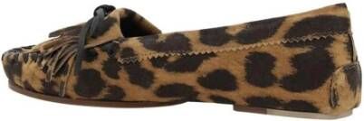 Paris Texas Loafers met luipaardprint en kwastdetail Multicolor Dames