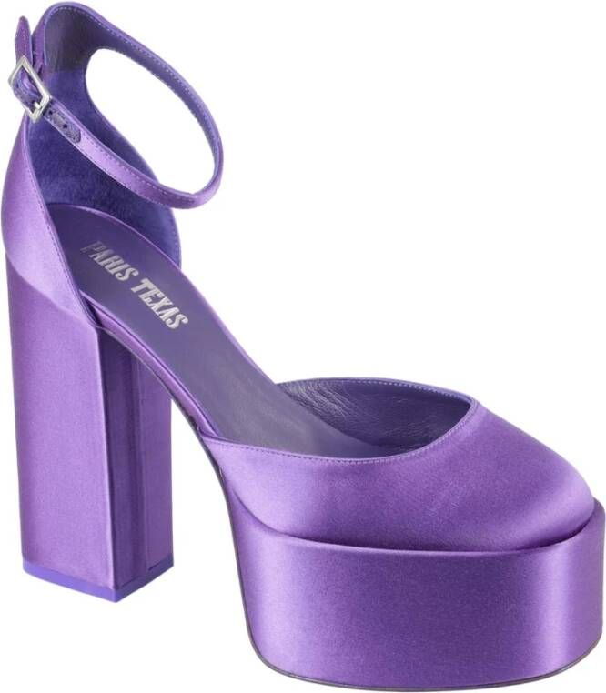 Paris Texas Platform Sandal Purple Dames