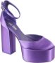 Paris Texas Platform Sandal Purple Dames - Thumbnail 2