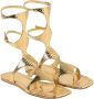 Paris Texas Platte Sandalen met Gekruiste Banden Yellow Dames - Thumbnail 2