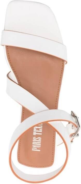 Paris Texas Platte Sandalen Xlcst Lauren Model White Dames