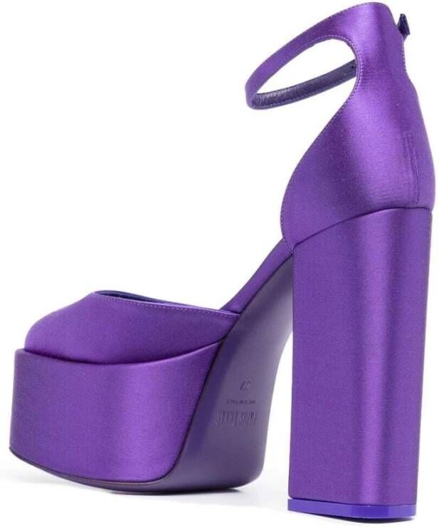 Paris Texas Dalilah Platform Sandal Paars Dames