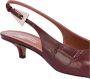 Paris Texas Puntige Slingback Sandalen met Kitten Hak Red Dames - Thumbnail 4