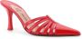 Paris Texas Python Effect Leren Stiletto Hakken Red Dames - Thumbnail 2