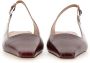 Paris Texas Krokodil-geprint Leren Slingback Burgundy Red Dames - Thumbnail 7