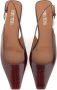 Paris Texas Krokodil-geprint Leren Slingback Burgundy Red Dames - Thumbnail 10