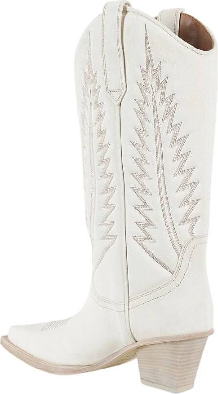 Paris Texas Rosario Western Style Boot White Dames