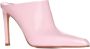 Paris Texas Roze Leren Hoge Hak Sandalen Pink Dames - Thumbnail 2