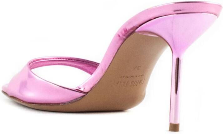 Paris Texas Roze Mirrored Leren Lidia Mule Pink Dames