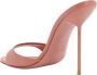 Paris Texas Roze Stiletto Sandalen met Logo Pink Dames - Thumbnail 3