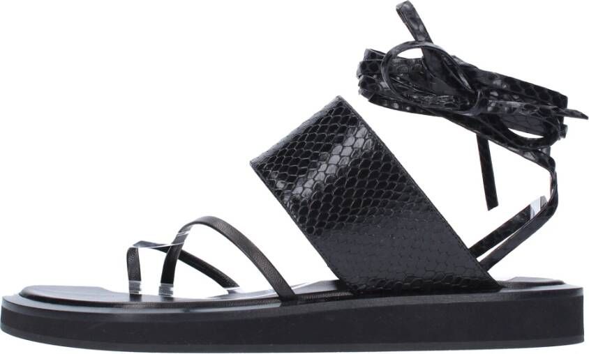 Paris Texas Sandalen Zwart Black Dames