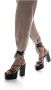 Paris Texas Elegante hoge hak sandalen Zwart Dames - Thumbnail 4