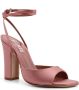 Paris Texas Satijnen Sandalen met Vierkante Neus Pink Dames - Thumbnail 2