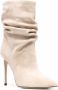 Paris Texas Beige Stiletto Slouchy Laarzen Beige Dames - Thumbnail 2