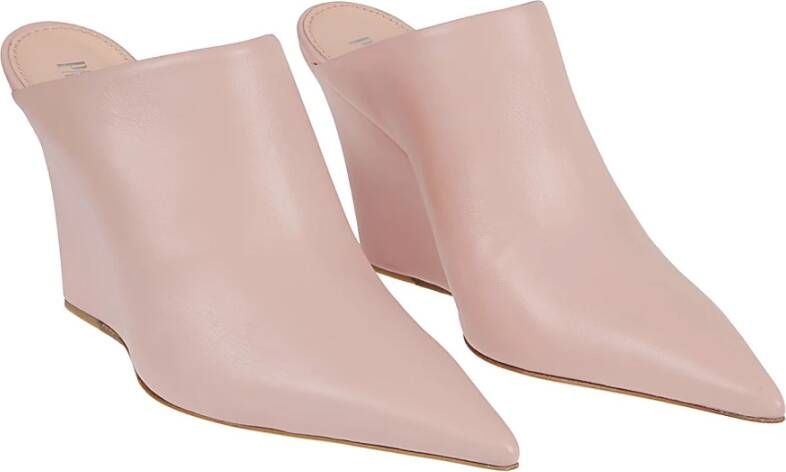 Paris Texas Stijlvolle Sabot Schoenen Pink Dames