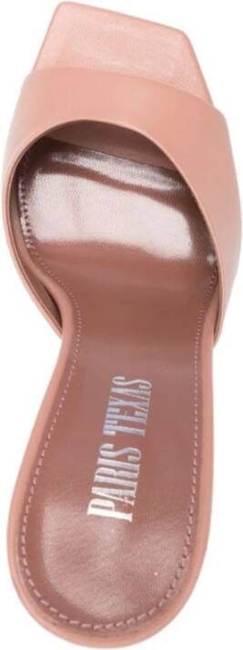 Paris Texas Stiletto Mule Platte Schoenen Pink Dames