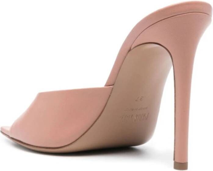 Paris Texas Stiletto Mule Platte Schoenen Pink Dames