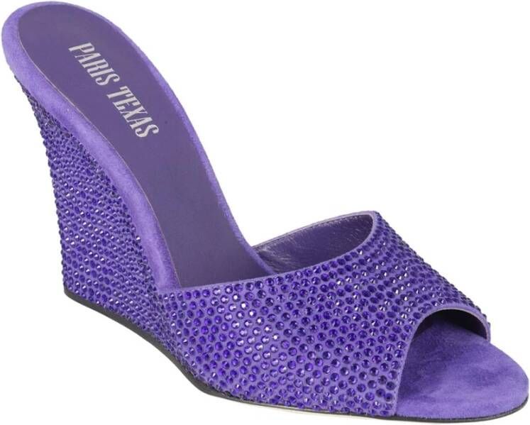 Paris Texas Wanda Sleehak Sandalen Purple Dames