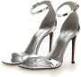 Paris Texas Zilveren Spiegelende Leren Sandalen Gray Dames - Thumbnail 4