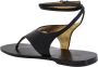 Paris Texas Zwarte Leren Sandalen met Enkelband Black Dames - Thumbnail 3