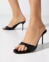 Paris Texas Zwarte leren stiletto muiltjes Black Dames - Thumbnail 2