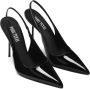 Paris Texas Zwarte Patentleren Slingback Sandalen Black Dames - Thumbnail 2