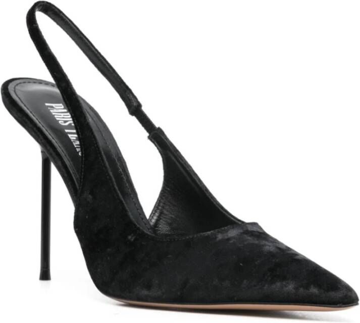 Paris Texas Zwarte platte schoenen voor vrouwen Black Dames