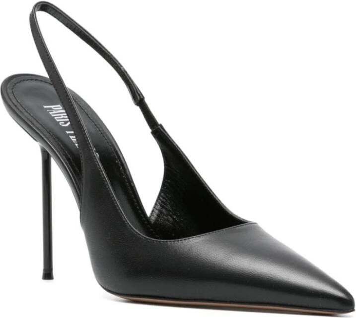 Paris Texas Zwarte platte schoenen voor vrouwen Black Dames