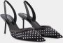 Paris Texas Zwarte Slingback Pumps met Mesh Black Dames - Thumbnail 2