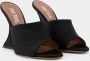 Paris Texas Zwarte zijden pumps met 9 5 cm hak Black Dames - Thumbnail 2