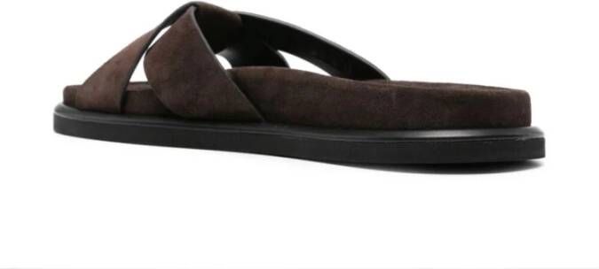 P.a.r.o.s.h. Bruine Sandaal Slippers Brown Dames