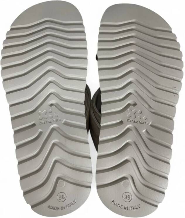 Patrizia Bonfanti Star Geborsteld Dames Slipper Sandalen Zilver Gray Dames