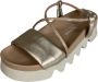 Patrizia Bonfanti Strass Silk Plateau Sandalette Vanilla Beige Dames - Thumbnail 2